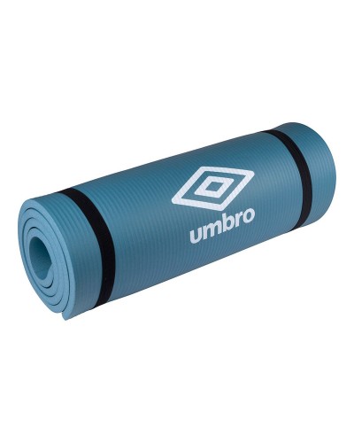 Umbro Tapis de Fitness Bleu Mousse Eva - 190x58x1.5 cm - Antidérapant
