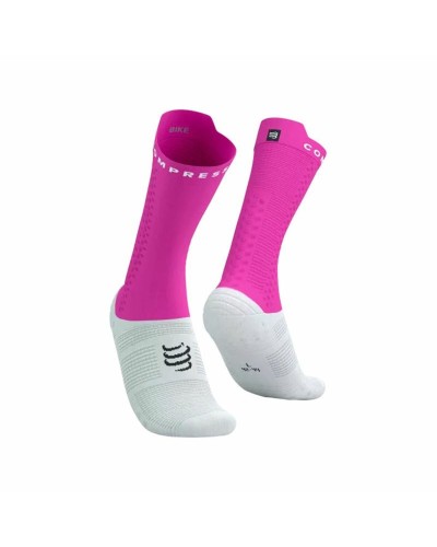Urheilusukat Compressport Pro Racing Tumma pinkki