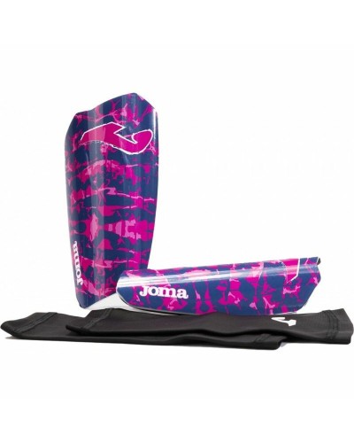 Joma Spartan : Protège-Tibias Football Fuchsia - Protection et Style
