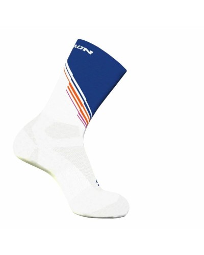 Salomon Galaxy Pulse : Chaussettes de Sport Running Respirantes - Blanc
