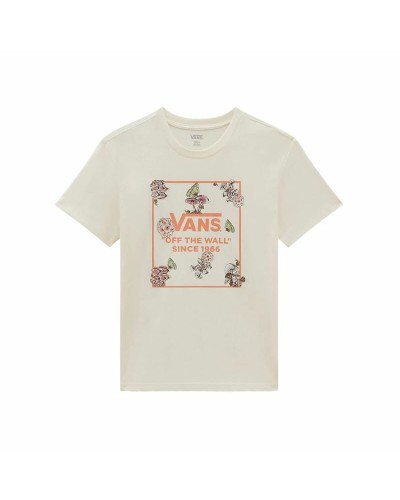 Vans Camiseta Mujer Fungi Floral BFF - Manga Corta Algodón Orgánico
