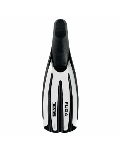 Seac Fuga Snorkeling Fins - White, Easy Fit, Optimal Performance

