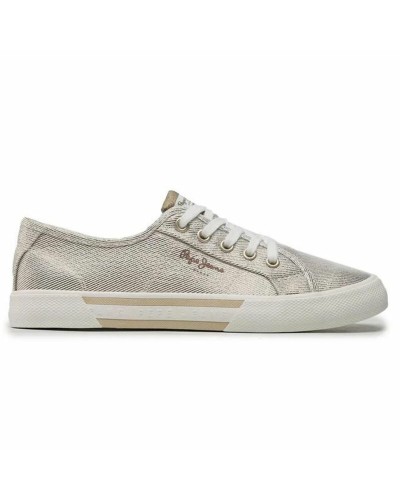 Pepe Jeans Brady Party Ocre: Zapatillas Deportivas Mujer - Comodidad & Estilo
