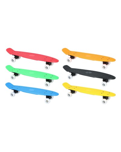 Skateboard No Fear 57cm - Tavola Skate Perfetta per Principianti
