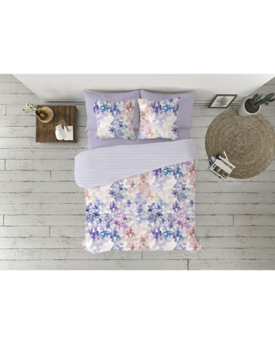 Pierre Cardin Sara Malva Bettwäsche-Set Doppelbett - 3-teiliges Set aus weicher und komfortabler Mikrofaser
