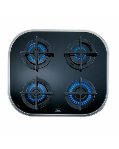 Teka Gaskochfeld 60cm: 4 Brenner, Edelstahl, 7500W
