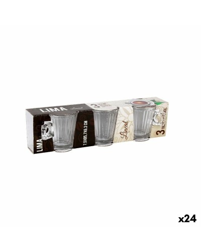 Osainen kahvikuppisetti Lima lineal 3 Kappaletta (24 osaa)