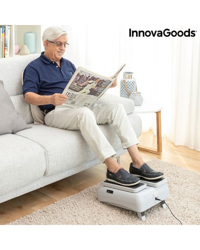 InnovaGoods Trekker: Mini Bicicleta Estática de Escritorio - Entrenamiento de Piernas y Brazos
