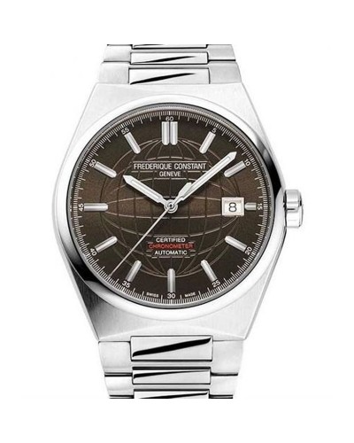 Frederique Constant Montre Homme FC-303C3NH6B Automatique Argent/Bleu
