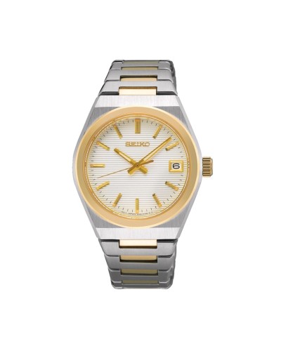 Seiko SUR578P1 Montre Homme Acier Inoxydable Argent Ø 34mm
