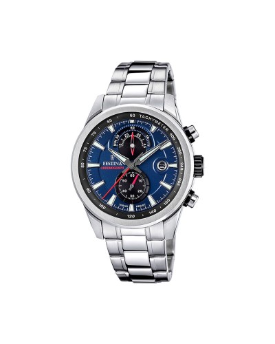 Festina Montre Homme Argentée F20694/5 - Acier Inoxydable, Élégante & Résistante
