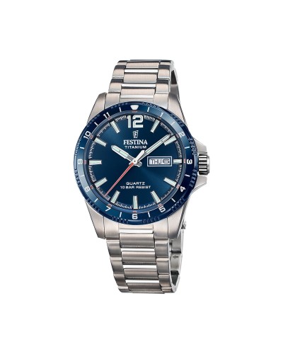 Festina Men's Watch F20698/2 - Chronograph Stainless Steel Blue Sporty
