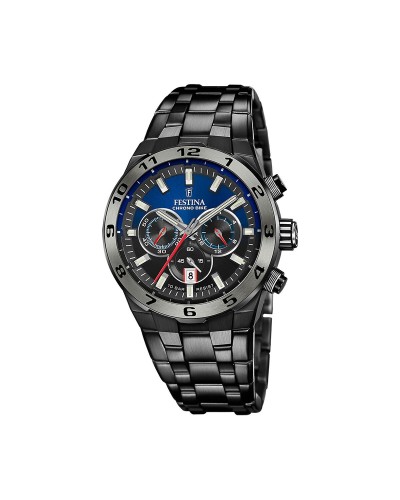 Festina Orologio Uomo F20673/1 Cronografo Acciaio Inossidabile Argento
