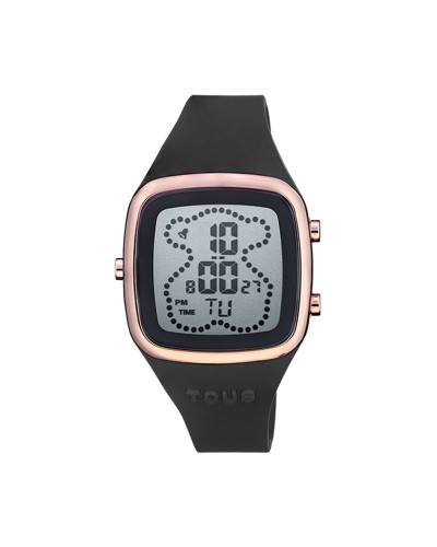 Horloge Heren Tous 3000132900 Zwart Grijs