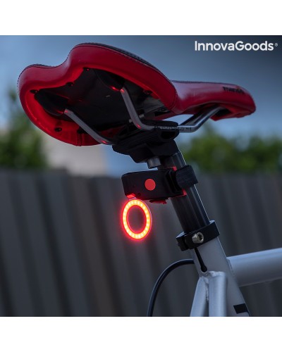 Biklium InnovaGoods: Luz LED Trasera para Bicicleta - Seguridad y Visibilidad
