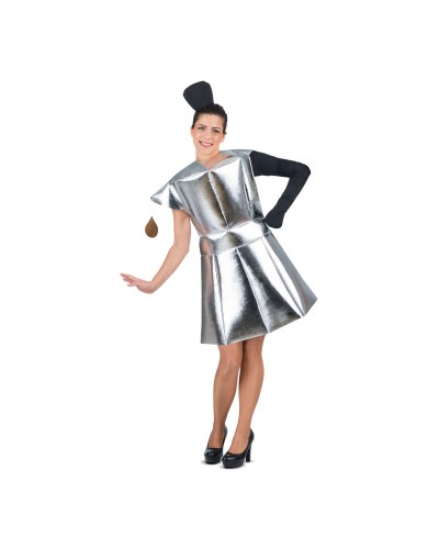 My Other Me Costume Caffettiera Adulti - Travestimento Originale Divertente
