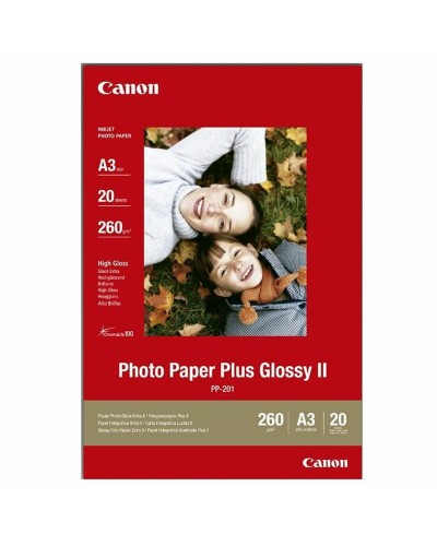 Kiiltävä valokuvapaperi Canon Plus Glossy II A3