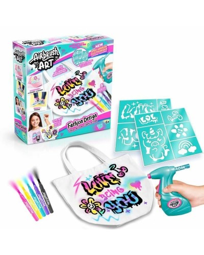 Canal Toys Airbrush Art: Set Escritura Creativa Aerógrafo
