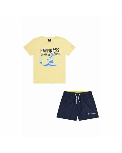 Champion Essentials Kids Tracksuit Yellow - Comfortable & Breathable
