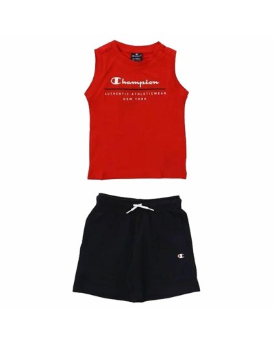 Ensemble Sportif Complet Enfant Essentials Rouge - Coton Molletonné
