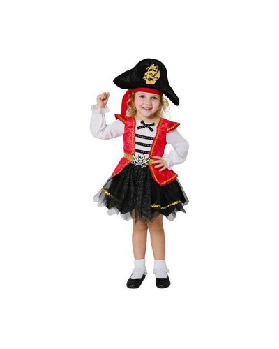 Mon Autre Moi Costume Pirate Enfant Noir/Rouge - Déguisement Halloween
