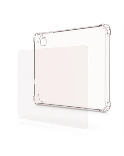 SPC Tablet Case Transparent + Tempered Glass - Screen Protection
