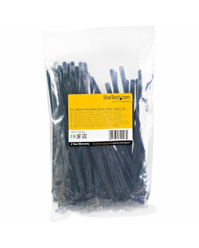 Flanges for cables Startech CBMZTRB8BK           Black