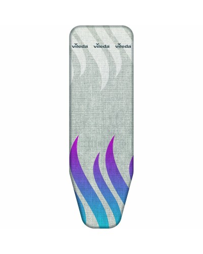 Strykbrädesfodral Vileda 163263 Total Reflect Grå (130 x 45 cm)