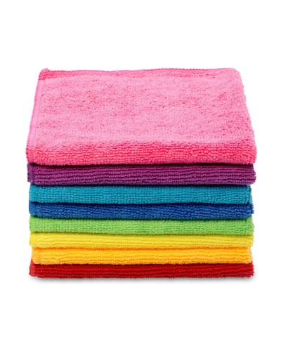 Cleaning cloths Vileda Microfibres Assorted colours (30 x 30 cm)