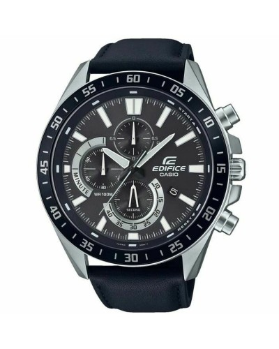 Men's Watch Casio EFV-620L-1AVUEF Black Grey Silver