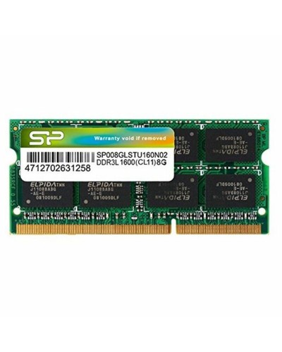 Mémoire RAM Silicon Power SP008GLSTU160N02 8 GB 1600 MHz DDR3-PC3-12800
