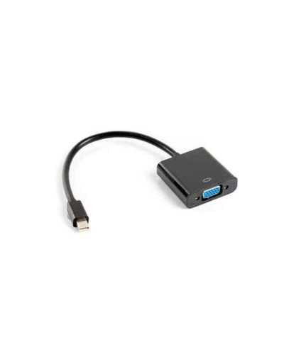 Adapter Mini DisplayPort an VGA Lanberg AD-0006-BK Schwarz