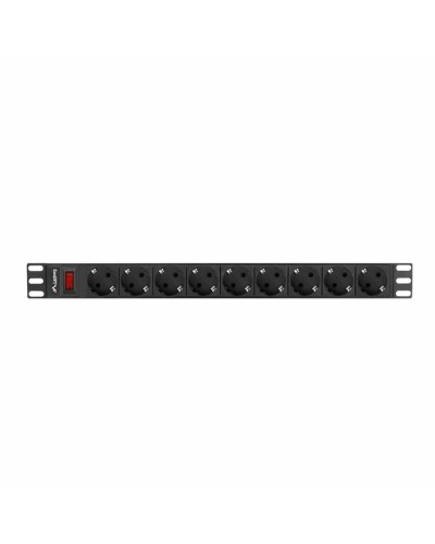 Steckerleiste mit 9 Steckdosen und Schalter Lanberg PDU-09F-0300-BK 220-250 V 16 A 4000 W