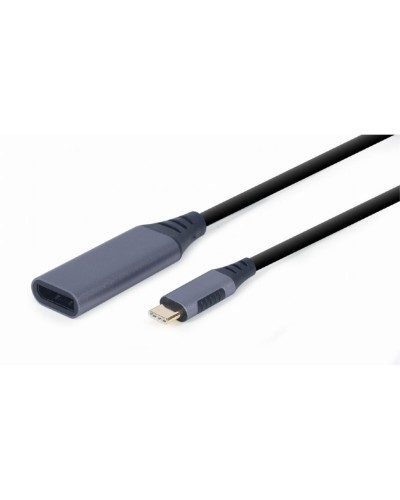 USB C - DisplayPort Adapteri GEMBIRD A-USB3C-DPF-01 Harmaa