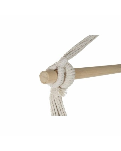Hamac Suspendu DKD Home Decor Beige 90x90x135cm - Détente Jardin/Maison
