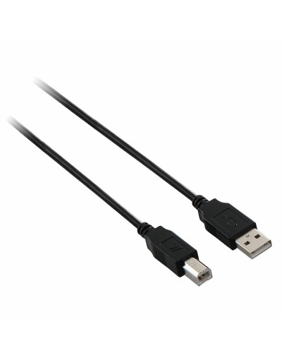 USB A to USB B Cable V7 V7E2USB2AB-1.8M      Black