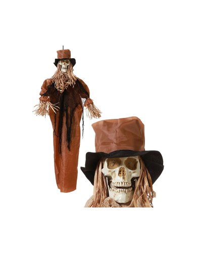 Decoración para Halloween Espantapájaros 135 cm