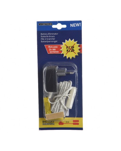 Battery Eliminator Lumineo Interiors 2 x AA
