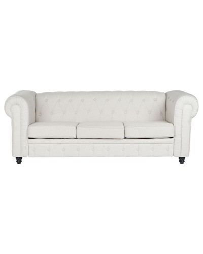 Sofa DKD Home Decor 209 x 84 x 76 cm Weiß Braun Creme
