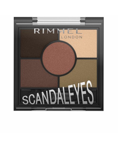 Palette di Ombretti Rimmel London Scandaleyes Nº 002 Brixton brown 3,8 g