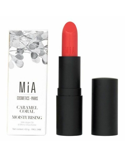 Vochtinbrengende Lippenstift Mia Cosmetics Paris 509-Caramel Coral (4 g)