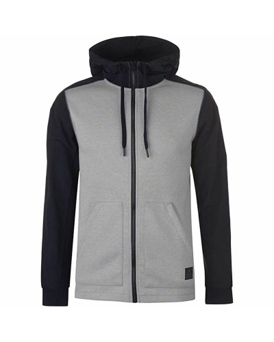 Reebok Training Supply: Giacca Sportiva Uomo Grigio Chiaro - Ideale Allenamento
