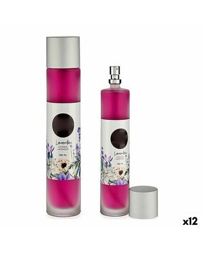Diffuseur d'Ambiance Spray à la Lavande (100 ml, 12 Unités) - Parfume et relaxe
