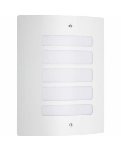 Aplique de Pared Brilliant Todd - Blanco Metal Plástico, 60W, Casquillo E27
