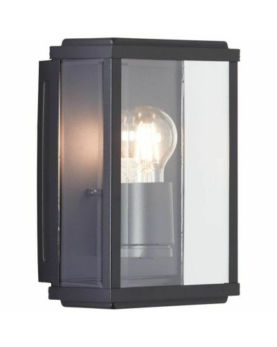 Brilliant Gaia Wandleuchte - Schwarz Metall, E27 Fassung, 60 W
