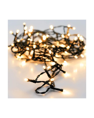 Guirnalda de Luces LED Blanco Cálido | 23 m | Decoración Exterior/Interior
