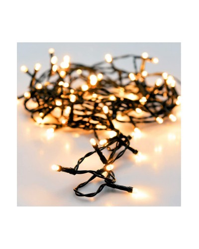 LED-valokranssi Lämmin valkoinen (13 m)