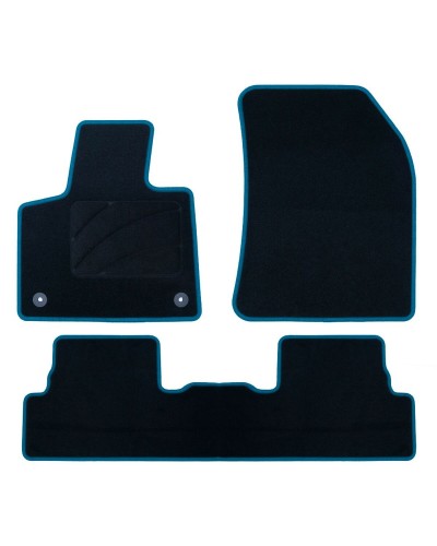OCC Motorsport Car Floor Mats Blue - Universal, Anti-Slip, Complete Set
