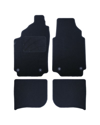 OCC Motorsport Alfombrillas para Coche 5 Piezas - Universales Antideslizantes Negras
