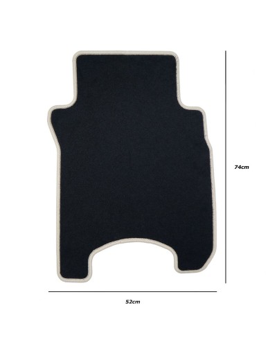 OCC Motorsport Tapis de Voiture OCCHN0022LOG - 5 Pièces - Jeu Complet
